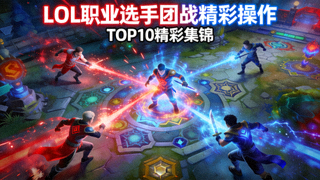 电竞比赛精彩操作视频集锦缩略图 - LOL职业选手团战操作
