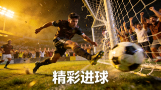 足球精彩进球视频集锦缩略图 - 球员射门得分瞬间